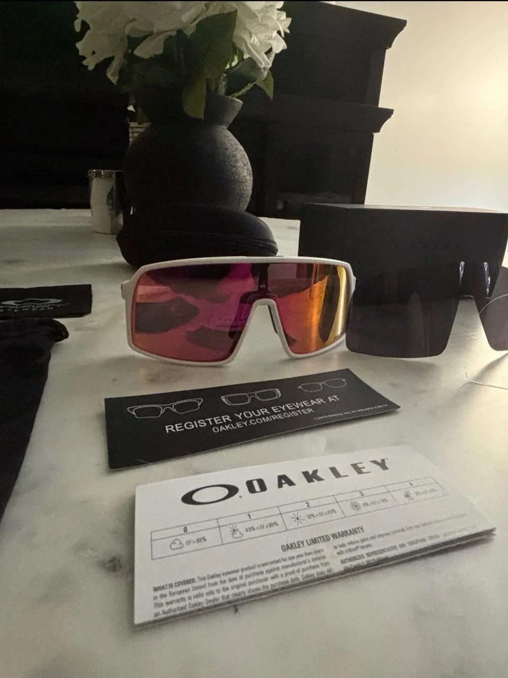 Oakley Sutro Lite Matte White/ Prizm Sunglasses